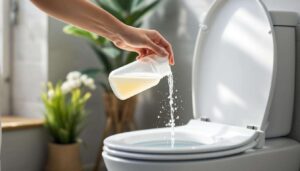 Einmal im Monat Essig in den Spülkasten geben ist unverzichtbar – darum