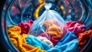 Plastiktüte in der Waschmaschine: Hilft der Trick wirklich gegen Haare und Flusen?