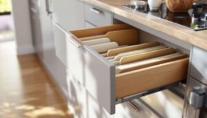 So bauen Sie eine Schublade für Schneidebretter und halten die Arbeitsplatte frei, DIY-Anleitung