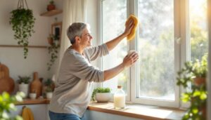 Wie ein Löffel Essig mit Milch Fenster blitzsauber macht – „sie glänzen wie neu