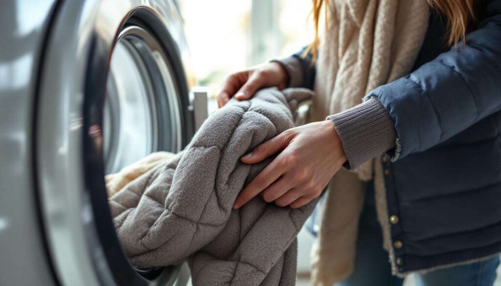 Laut Textilexperten: So waschen Sie Daunenjacken im Winter richtig