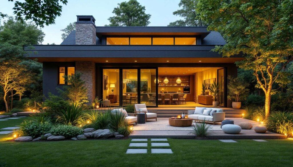 Dieses moderne, kühle Haus wurde mit 3 Deko-Ideen ohne Renovierung in einen gemütlichen Rückzugsort verwandelt