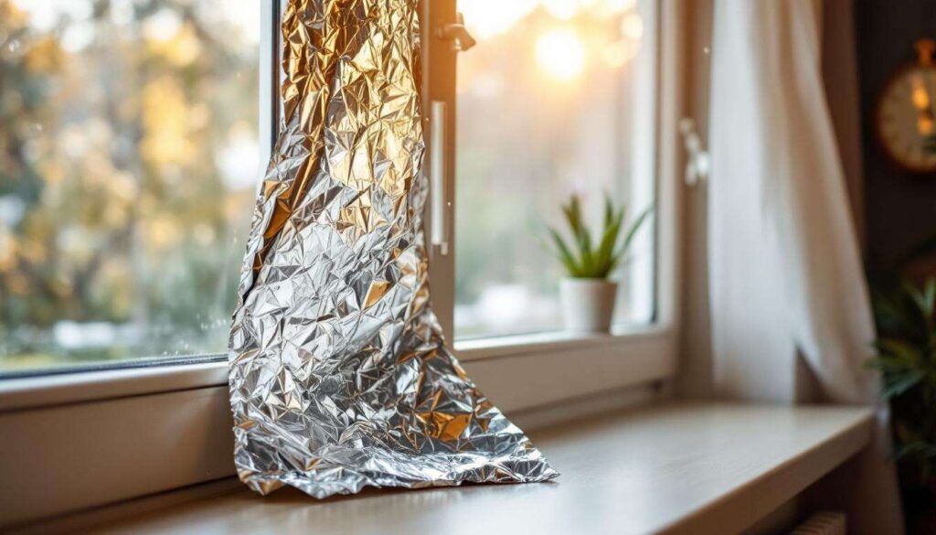 Ein einfaches Stück Alufolie an dieser Stelle zeigt, ob Ihr Zuhause zur Feuchtigkeitsfalle wird