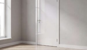 So hellen Sie vergilbte weiße Hochglanztüren wieder auf